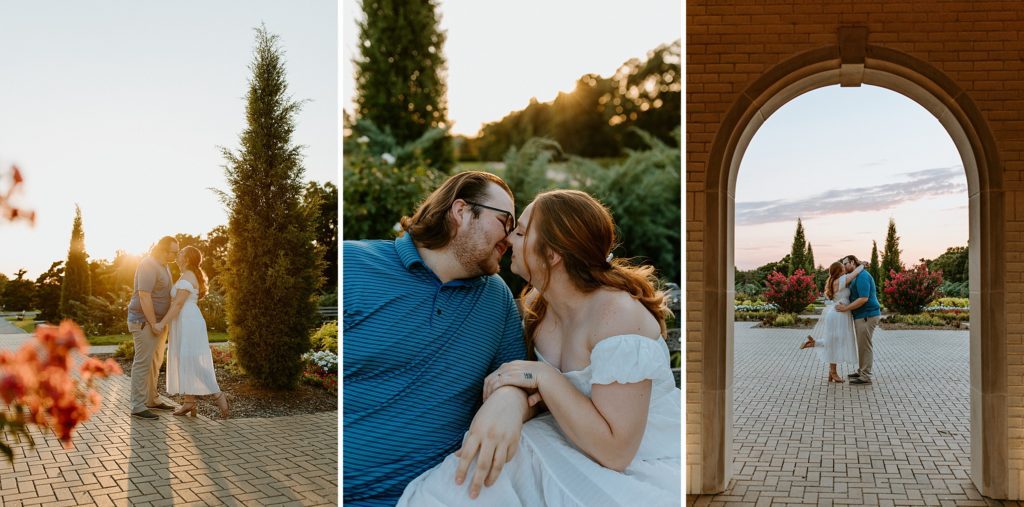 Woodward Park in Tulsa Engagement Photography 